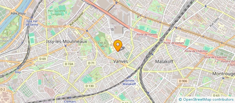 localisation de l'entreprise COLLECTIF TARD DANS LA NUIT à VANVES