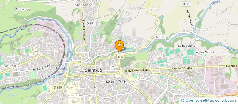 localisation de l'entreprise COLLECTIF TARTAJONGLE  SAINT-LO