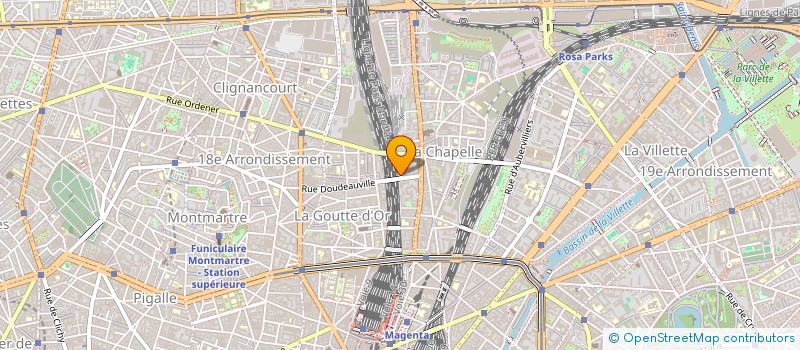 localisation de l'entreprise COLLECTIF TCHOU TCHOU CHARBON  PARIS