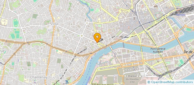 localisation de l'entreprise COLLECTIF TETES A CALQUE  NANTES