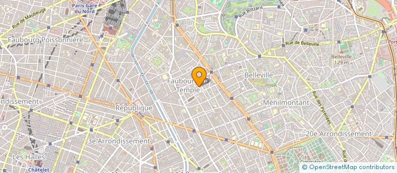 localisation de l'entreprise COLLECTIF TETES-BECHES  PARIS