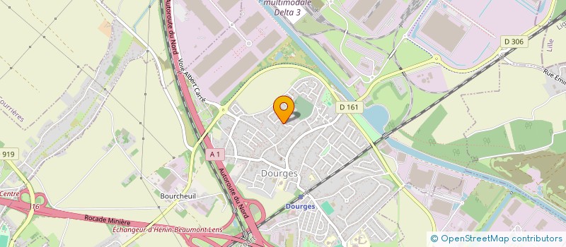 localisation de l'entreprise COLLECTIF TOUT ARRIVE  DOURGES