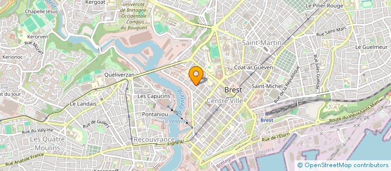 localisation de l'entreprise COLLECTIF TRANX à BREST