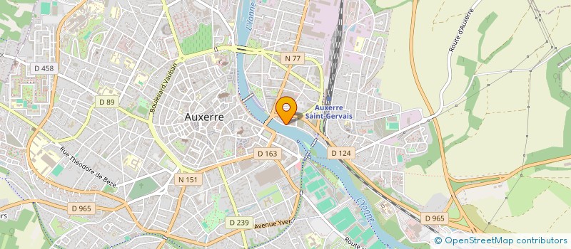 localisation de l'entreprise COLLECTIF ULTIMATOME à AUXERRE