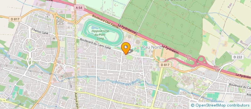 localisation de l'entreprise COLLECTIF UN PACTE  PAU