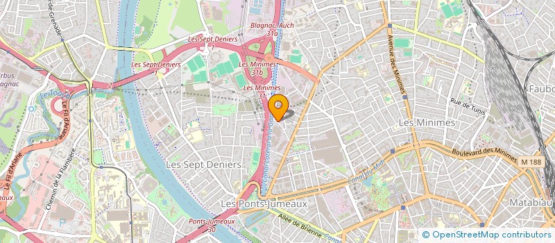 localisation de l'entreprise COLLECTIF URGENCE D ACTEURS CULTURELS à TOULOUSE