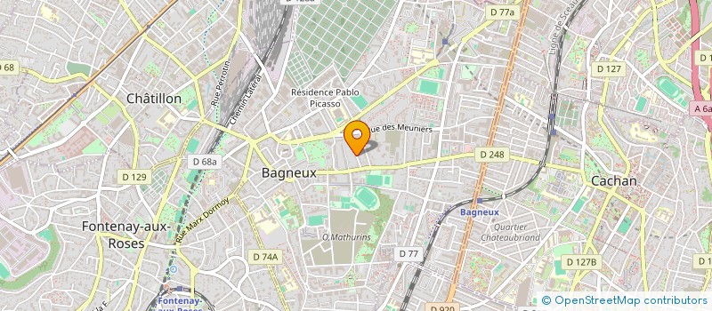 localisation de l'entreprise COLLECTIF VEL.CRO à BAGNEUX