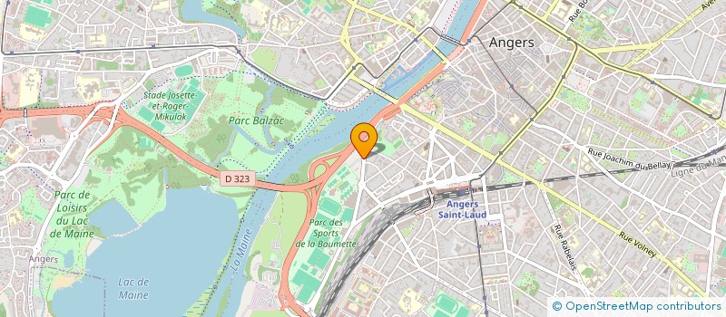 localisation de l'entreprise COLLECTIF VELO PAYS DE LA LOIRE à ANGERS