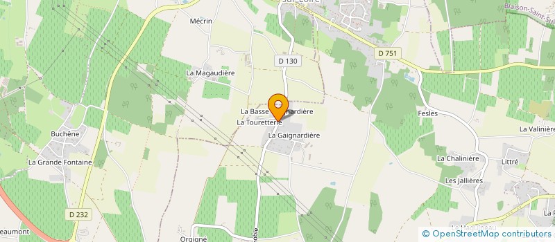 localisation de l'entreprise COLLECTIF VENUSIAN  BRISSAC LOIRE AUBANCE