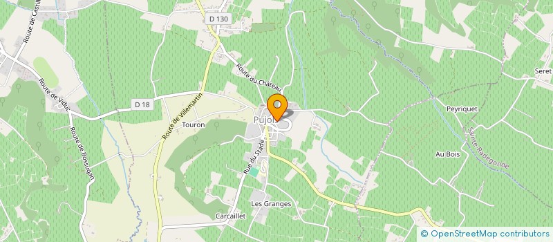 localisation de l'entreprise COLLECTIF VITICULTEURS INTER APPELLATIONS  BELVES-DE-CASTILLON