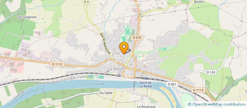 localisation de l'entreprise COLLECTIF VOLCAN  LA REOLE