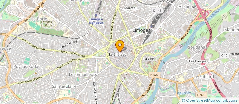 localisation de l'entreprise COLLECTIF ZAVTRA  LIMOGES