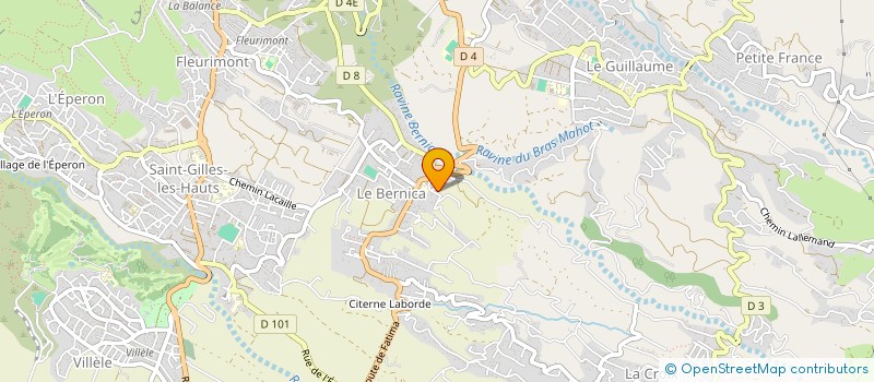 localisation de l'entreprise COLLECTIF ZENIAL  SAINT-PAUL