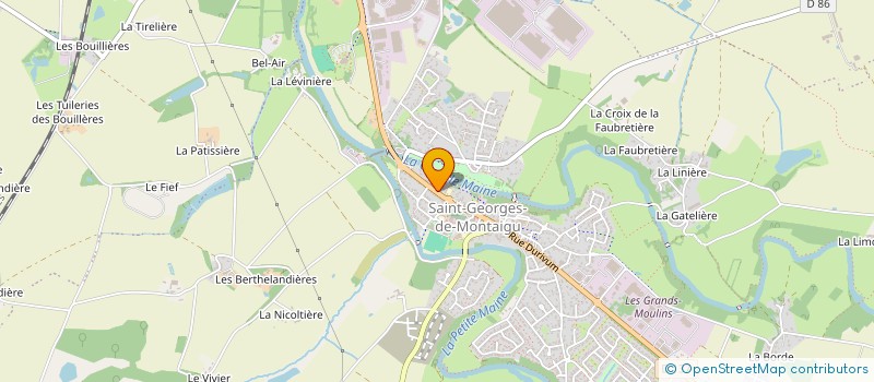 localisation de l'entreprise COLLECTIF.ZIP à MONTAIGU-VENDEE
