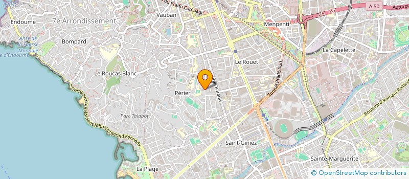 localisation de l'entreprise COLLECTION à MARSEILLE