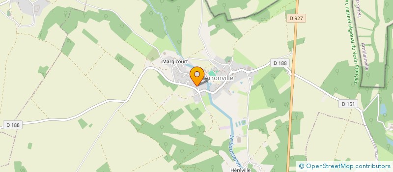 localisation de l'entreprise COLLECTION ATYPIQUE  ARRONVILLE