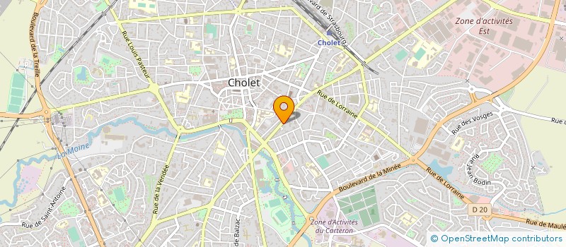 localisation de l'entreprise COLLECTION CUISINE à CHOLET