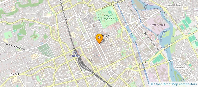 localisation de l'entreprise COLLECTION HOMME  NANCY