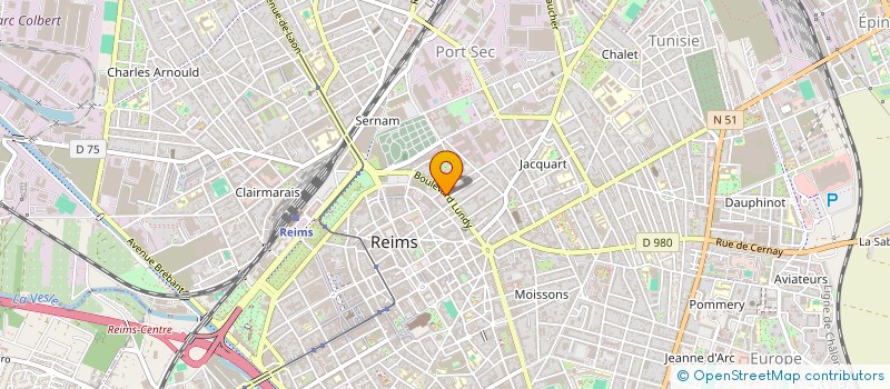 localisation de l'entreprise COLLECTION LUNDY  REIMS