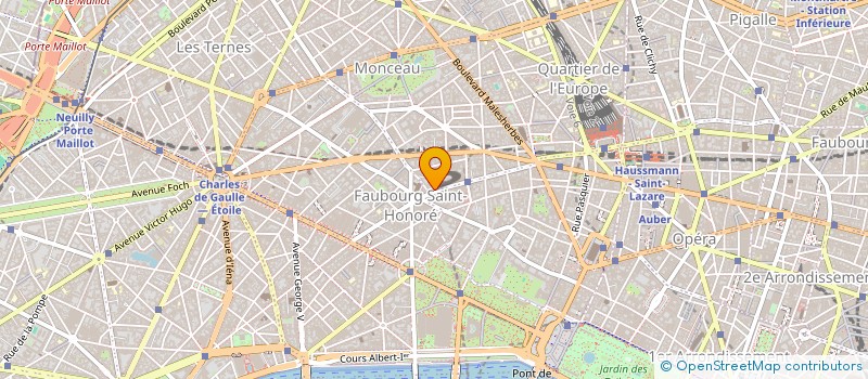 localisation de l'entreprise COLLECTION PARFUMEE à PARIS