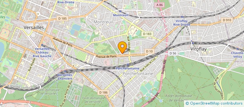 localisation de l'entreprise COLLECTION PRIVEE 71 à VERSAILLES