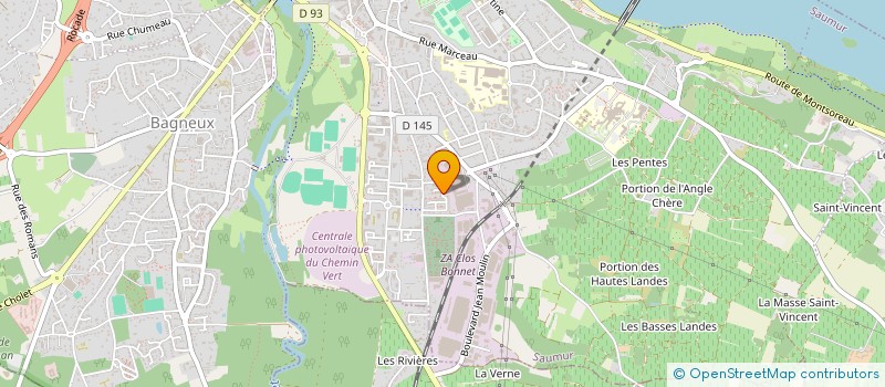 localisation de l'entreprise COLLECTIONNEUR A LA CARTE  SAUMUR