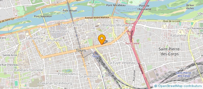 localisation de l'entreprise COLLECTIONS  TOURS