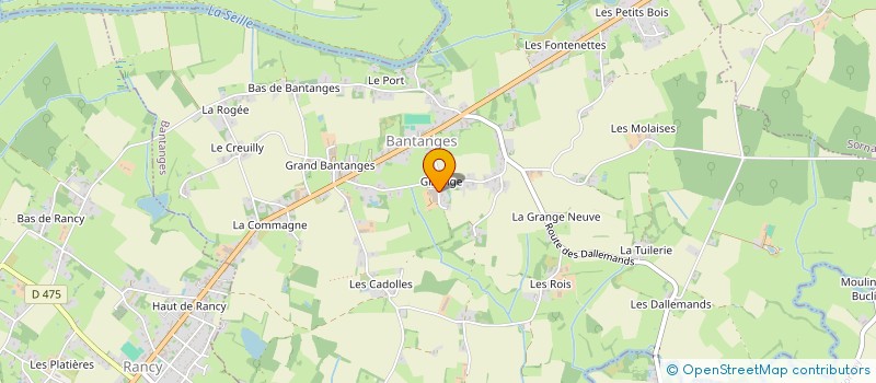 localisation de l'entreprise COLLECTIONS CHARLES PAGET  BANTANGES