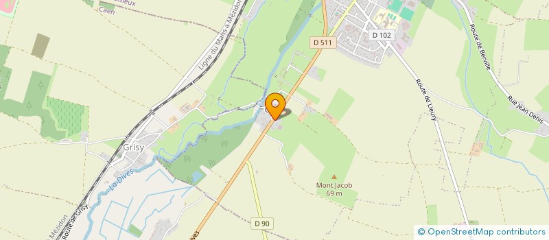 localisation de l'entreprise COLLECTIONS ET PATRIMOINE DU CHATEAU DE VENDEURE  VENDEUVRE