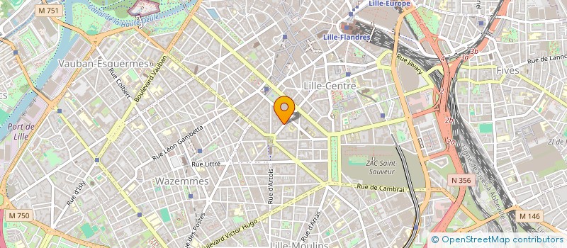 localisation de l'entreprise COLLECTIVE EQUINOX à LILLE