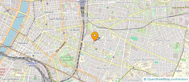 localisation de l'entreprise COLLECTIVE/LESS à LYON