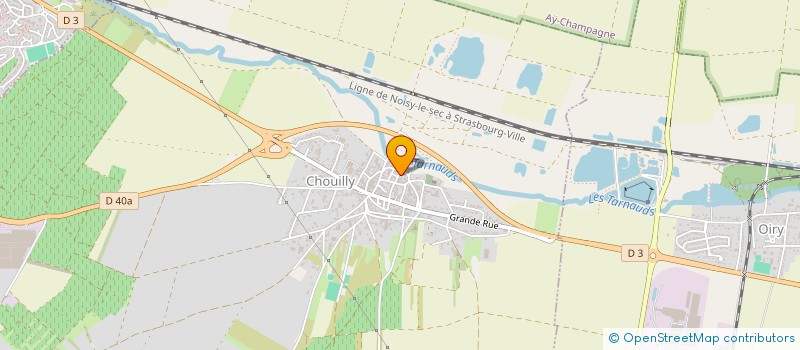 localisation de l'entreprise COLLECTIVE PIENNE FILS  CHOUILLY