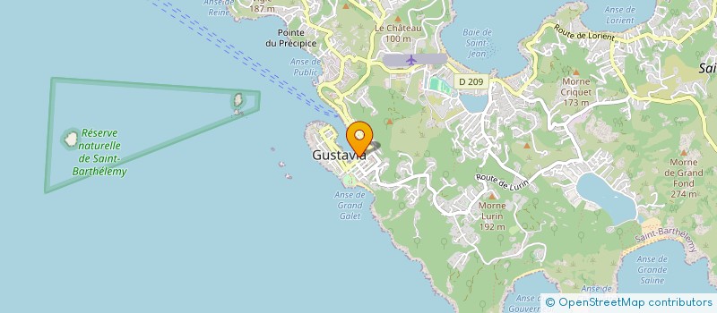 localisation de l'entreprise COLLECTIVITE DE SAINT BARTHELEMY à SAINT BARTHELEMY