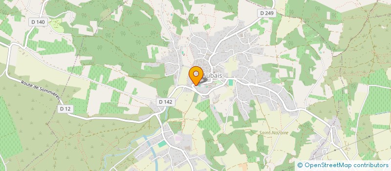 localisation de l'entreprise COLLECTIVITE LEONARD  AUBAIS