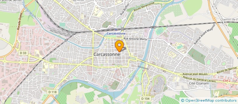 localisation de l'entreprise COLLECTOR FRANCE à CARCASSONNE