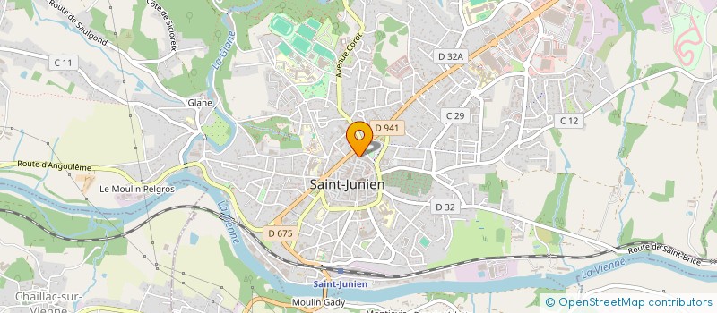localisation de l'entreprise COLLECTOR'S CLUB  SAINT-JUNIEN