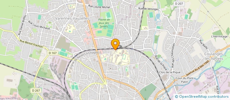 localisation de l'entreprise COLLEGE ADAM BILLAUT à NEVERS