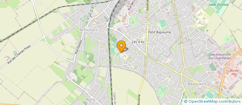 localisation de l'entreprise COLLEGE ADAM DE LA HALLE  ACHICOURT