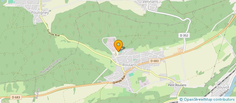 localisation de l'entreprise COLLEGE AIGREMONT  ROULANS