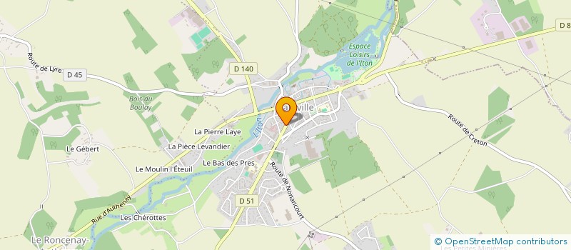 localisation de l'entreprise COLLEGE AIME CHARPENTIER à MESNILS-SUR-ITON