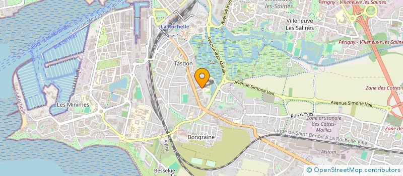 localisation de l'entreprise COLLEGE ALBERT CAMUS  LA ROCHELLE