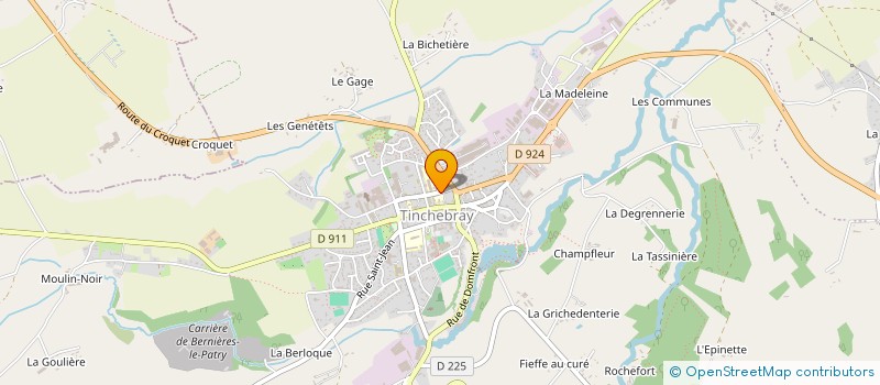 localisation de l'entreprise COLLEGE ALBERT CAMUS à TINCHEBRAY-BOCAGE