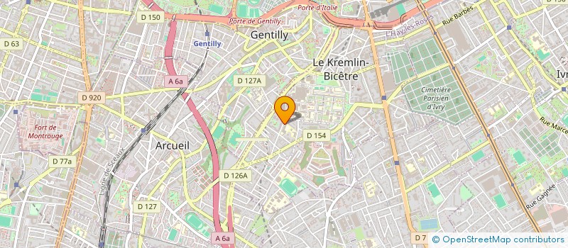 localisation de l'entreprise COLLEGE ALBERT CRON à LE KREMLIN-BICETRE