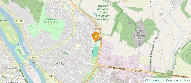 localisation de l'entreprise COLLEGE ALBERT THIERRY  LIMAY