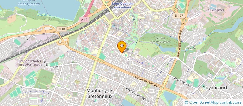 localisation de l'entreprise COLLEGE ALBERTO GIACOMETTI à MONTIGNY-LE-BRETONNEUX