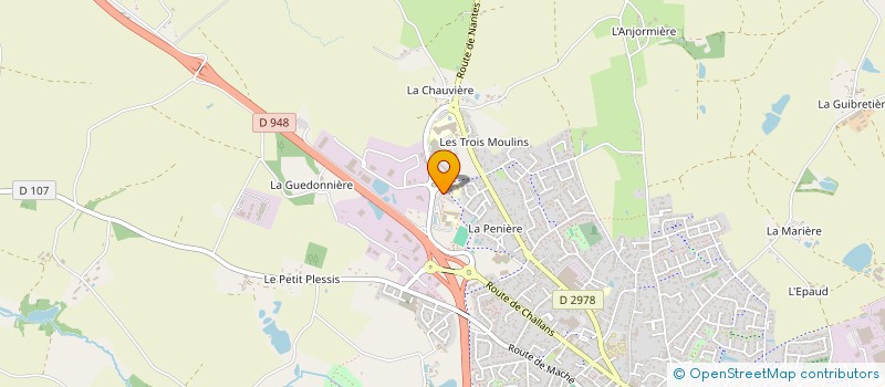 localisation de l'entreprise COLLEGE ALEXANDRE SOLJENITSYNE  AIZENAY