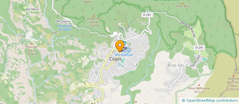 localisation de l'entreprise COLLEGE ALSACE CORRE à CILAOS