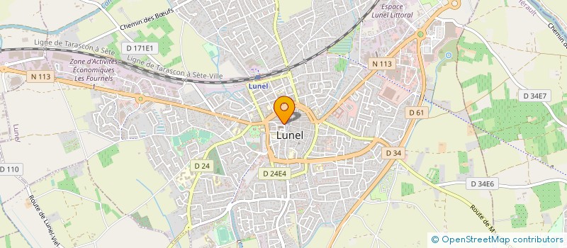 localisation de l'entreprise COLLEGE AMBRUSSUM à LUNEL