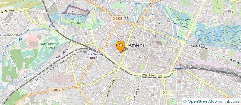localisation de l'entreprise COLLEGE AMIRAL LEJEUNE à AMIENS