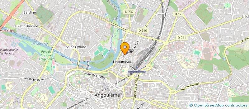 localisation de l'entreprise COLLEGE ANATOLE FRANCE à ANGOULEME